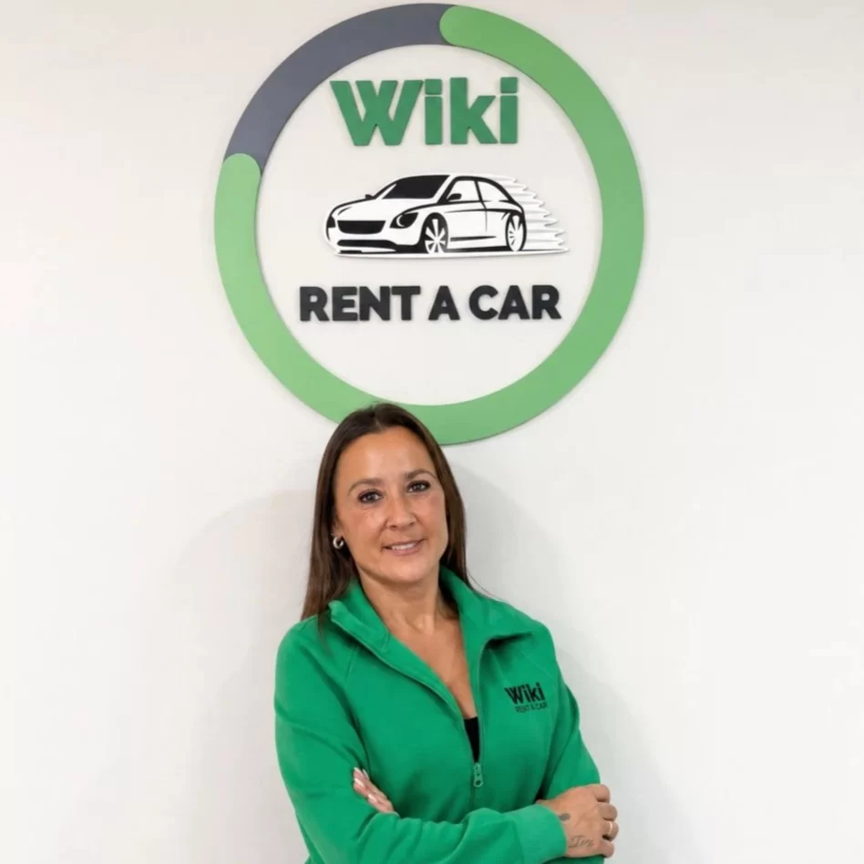 Anabel del Moral, online reservations manager at Wiki Rent a Car, car hire in Marbella