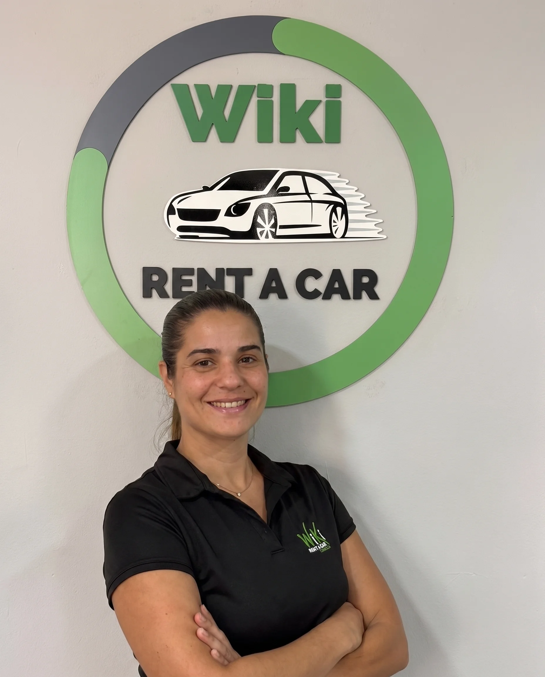 Alicia Bravo, responsable de atención al cliente de Wiki Rent a Car, alquiler de coches en Marbella